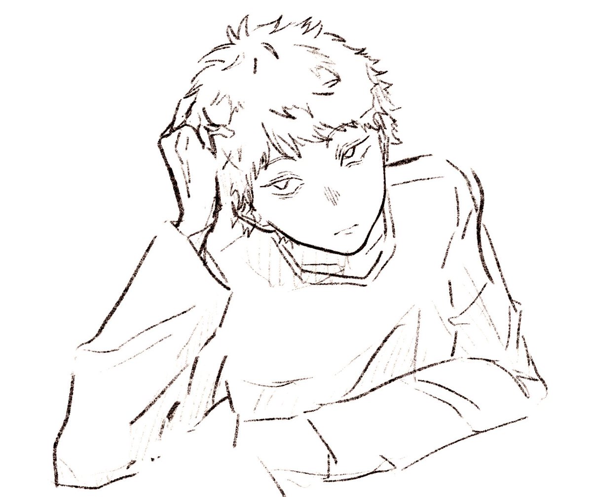 #イラスト
久々に描いてる。もっと描かなきゃな、