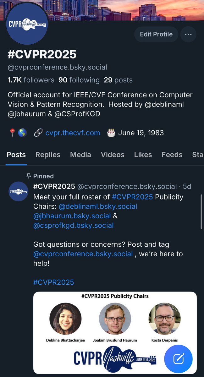 #CVPR2026 tweet media
