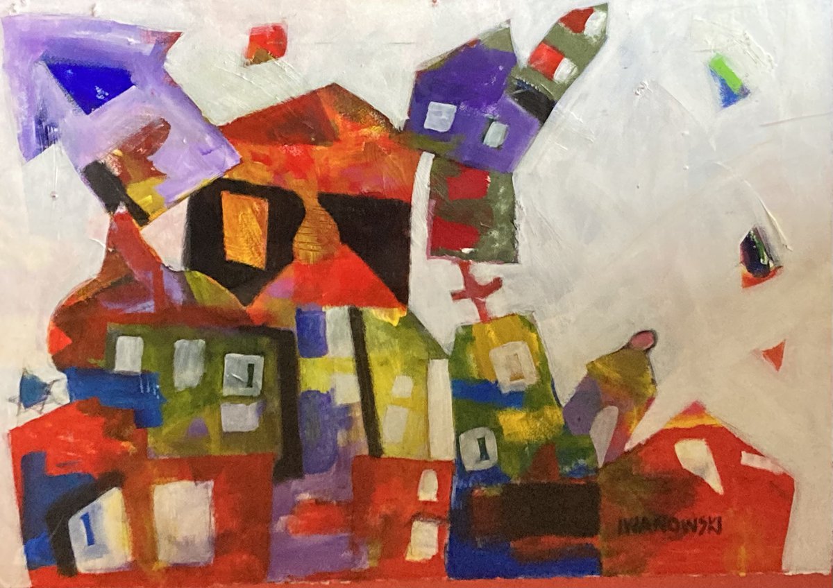 UTransformCoach's tweet image. “It Takes a Village “ is a painting I did several years ago. I feel honored as my “village “ continues to grow every day. Looking forward to seeing old friends and meeting new ones to be at our Grand Re-opening in just 7 more days!