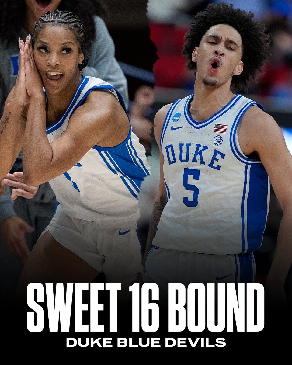 ACC Network (@accnetwork) on Twitter photo How sweet it is for the Blue Devils! š
<a href="/DukeWBB/">Duke Womenās Basketball</a> | <a href="/DukeMBB/">Duke Menās Basketball</a> How sweet it is for the Blue Devils! š
<a href="/DukeWBB/">Duke Womenās Basketball</a> | <a href="/DukeMBB/">Duke Menās Basketball</a>