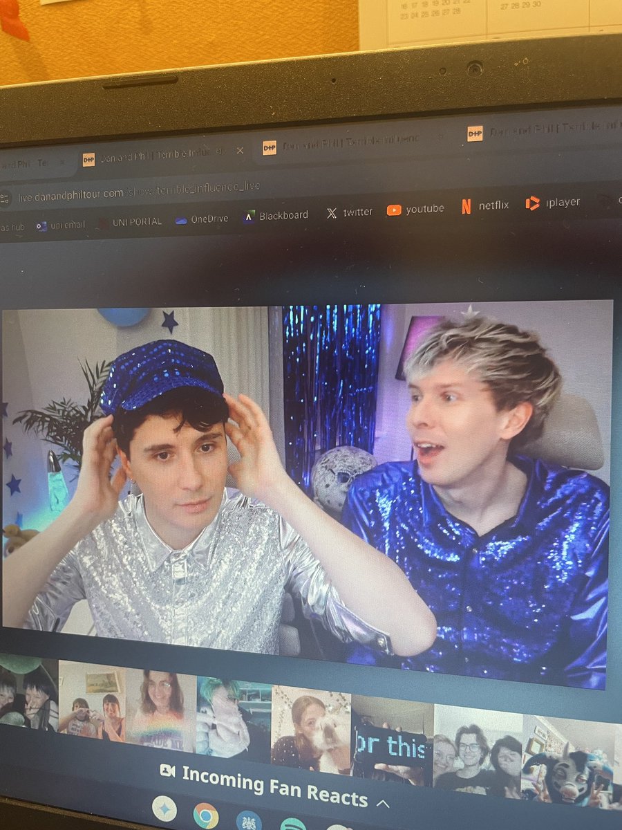 It’s Ryan and Sharpay!! #dnptitlive #terribleinfluence #danandphil