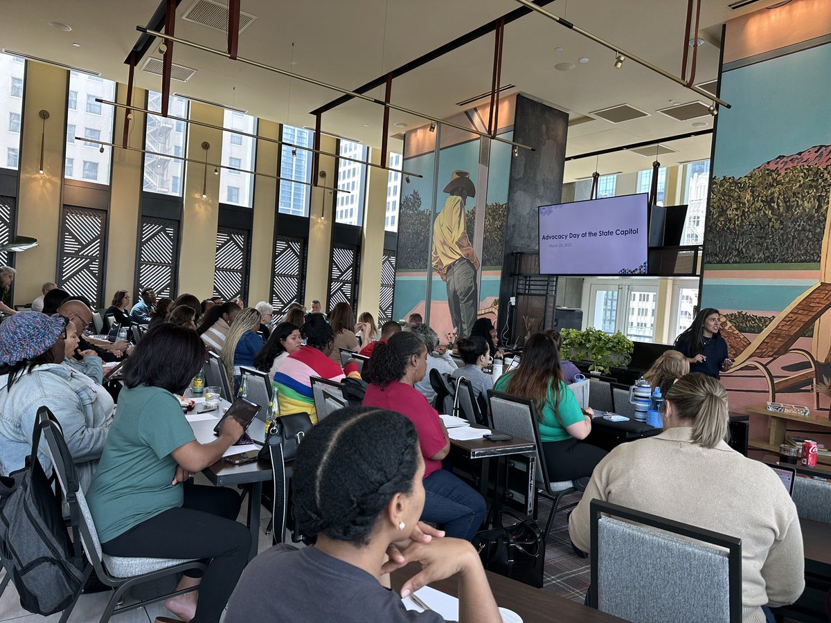 SierraJoseph15's tweet photo. Today, I had the opportunity to share my story with @EdTrust, @EdTrustTX @teachplusTX fellows as we geared up for Capitol Day! Thankful for the chance to be part of this important work.
#LeadThePAC #EquityInAction #CapitolDay @FortBendISD https://t.co/QfRlKsHpf2