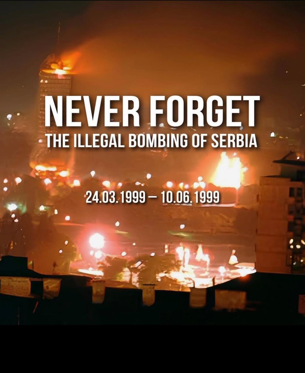 On March 24th, 1999 globalist fascists in NATO led by the U.S. Democrat Secretary of State Madeleine Albright and the Clinton Administration began the brutal bombing of civilians in Serbia. 

It was the first ethic cleansing orchestrated by NATO in its history. The target were