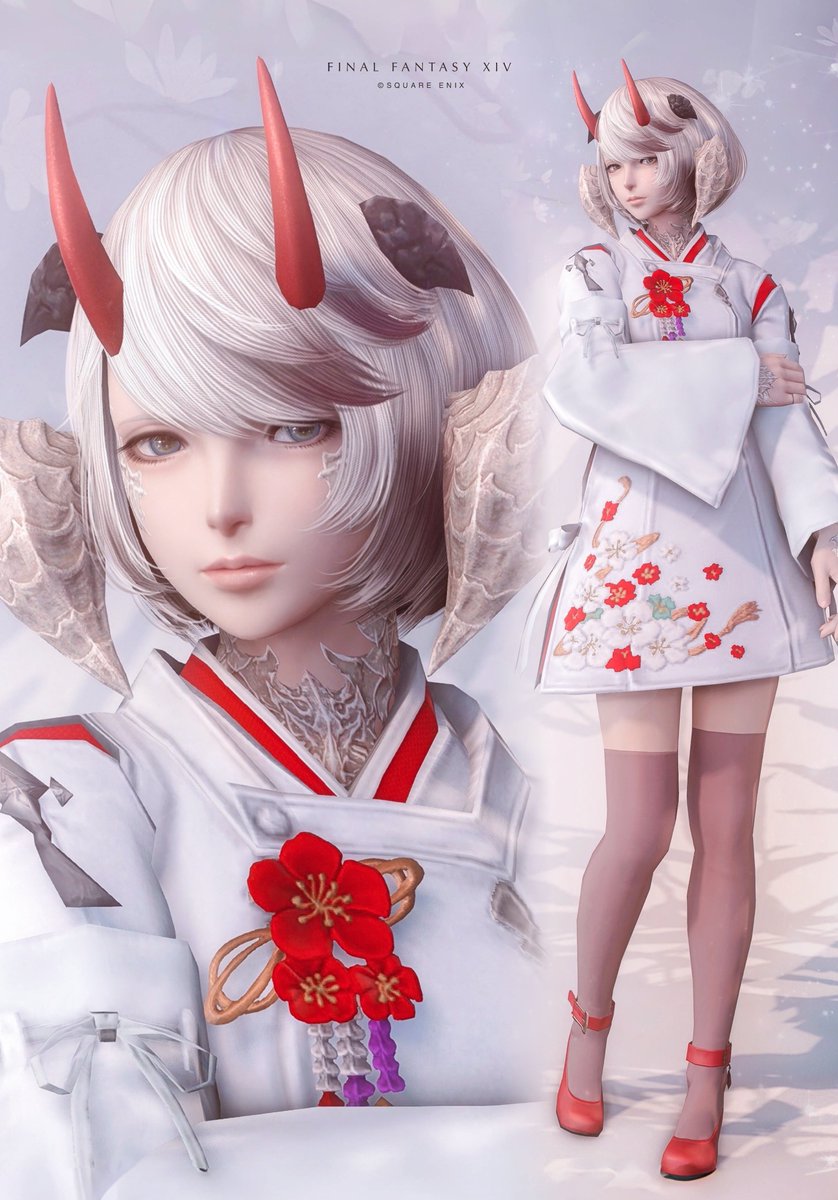 🍓苺大福
#FF14 #アウラ #和菓子あうら