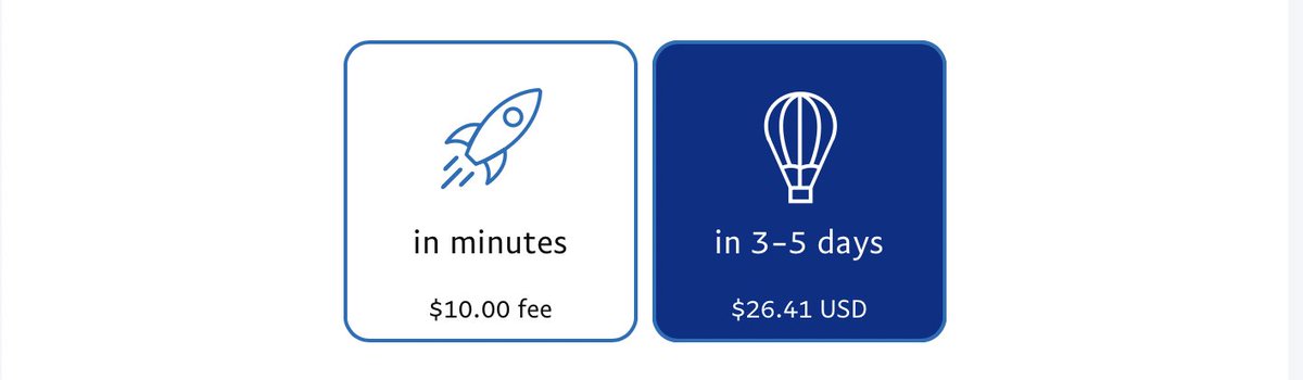 underemployed's tweet image. PayPal what is the total fee of the &quot;in minutes&quot; option? $10 or $36.41? These are the fee options when trying to transfer money. Seems misleading.