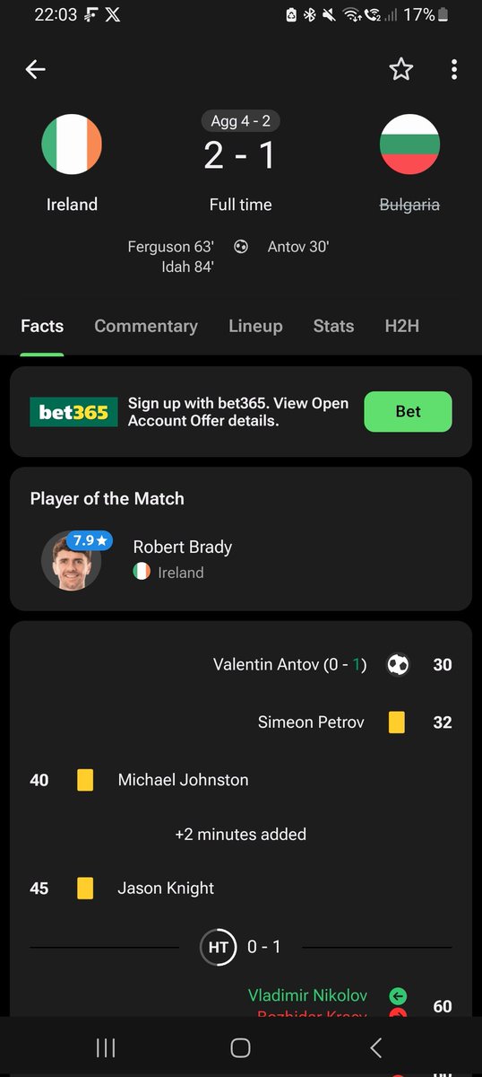 Brady with a MOTM performance 🤩 #pnefc