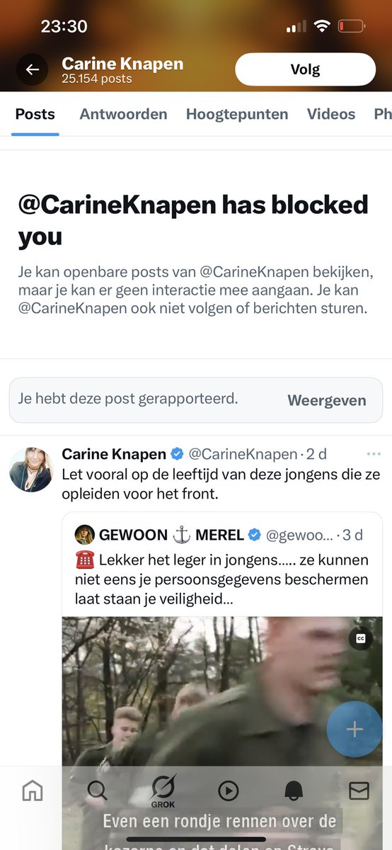 Tja, dat krijg je als je iemand meldt wegens oplichting