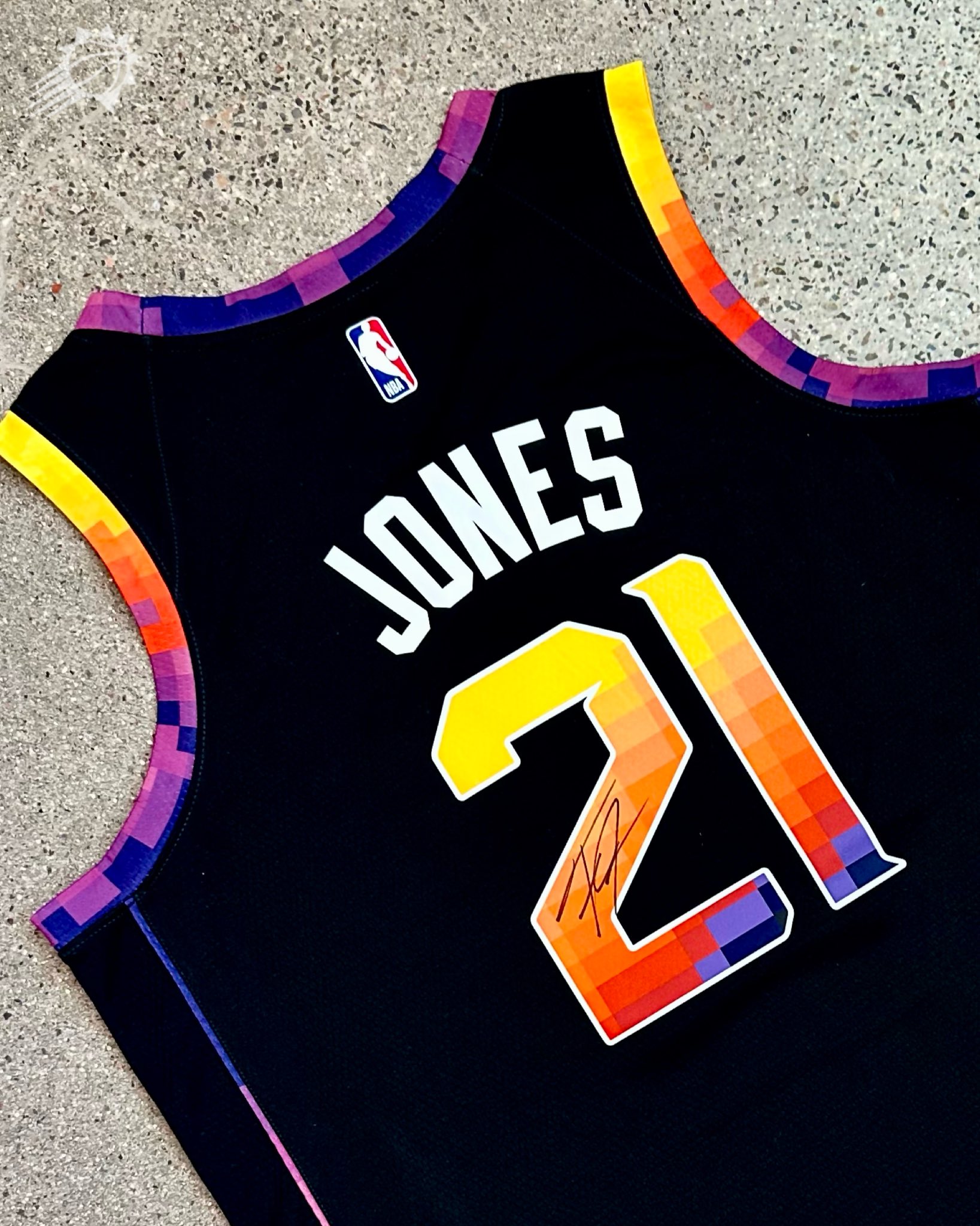 NBA Phoenix Suns マフラー Men's Phoenix Suns Steve Nash Mitchell & Ness Orange/Black