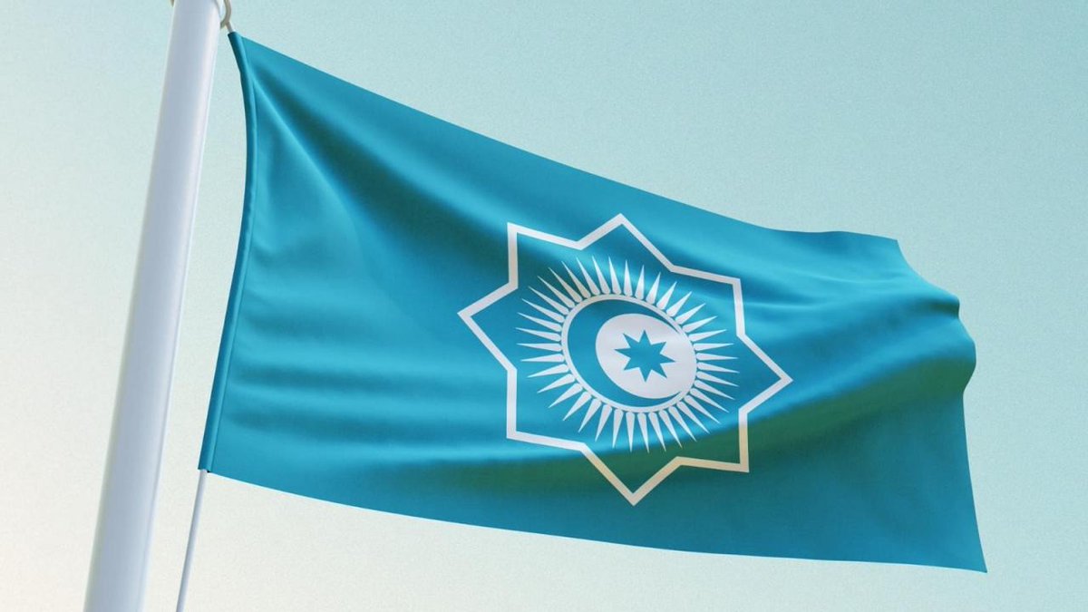 🔴 Türk Devletleri Teşkilatı'nın yeni bayrağı İstanbul'da göndere çekildi.