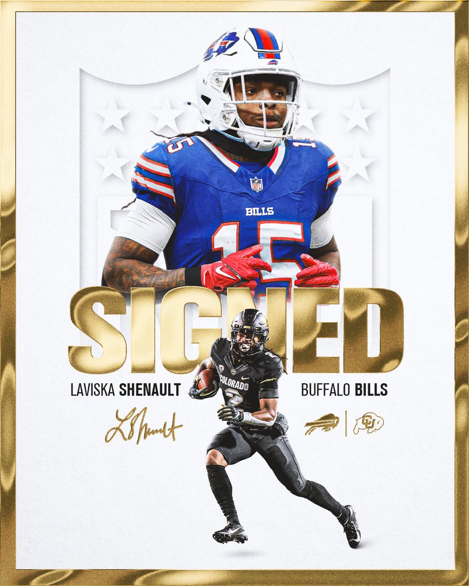 Laviska Shenault is a Buffalo Bill 🦬

#ProBuffs