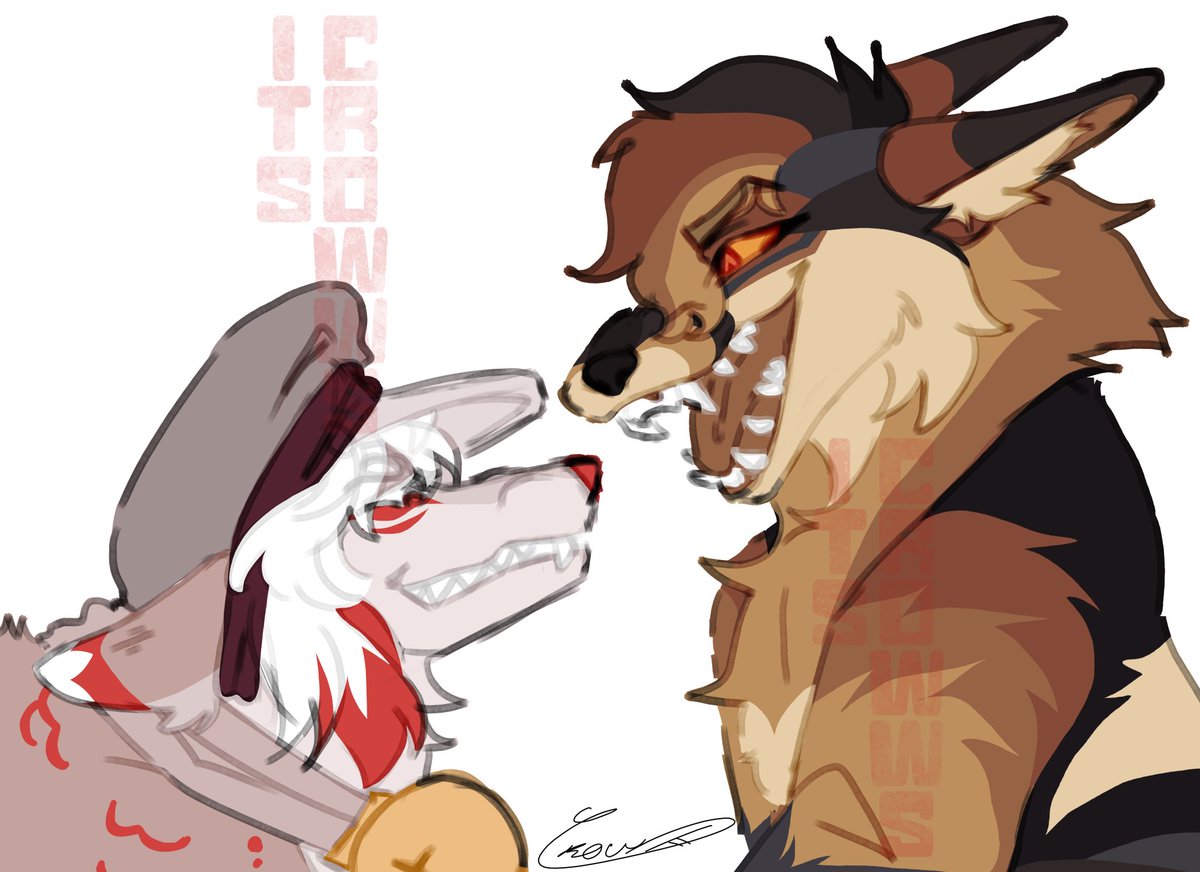 itscrowws's tweet photo. This was a really fun piece to work on! It is of mine and someone else’s OCs bickering!
#originalcharacter #oc #digitalart #colorful #artwork https://t.co/6iDMXCd406
