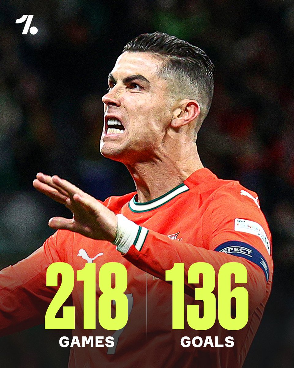 Cristiano Ronaldo for Portugal is the gift that keeps on giving 🐐🎁