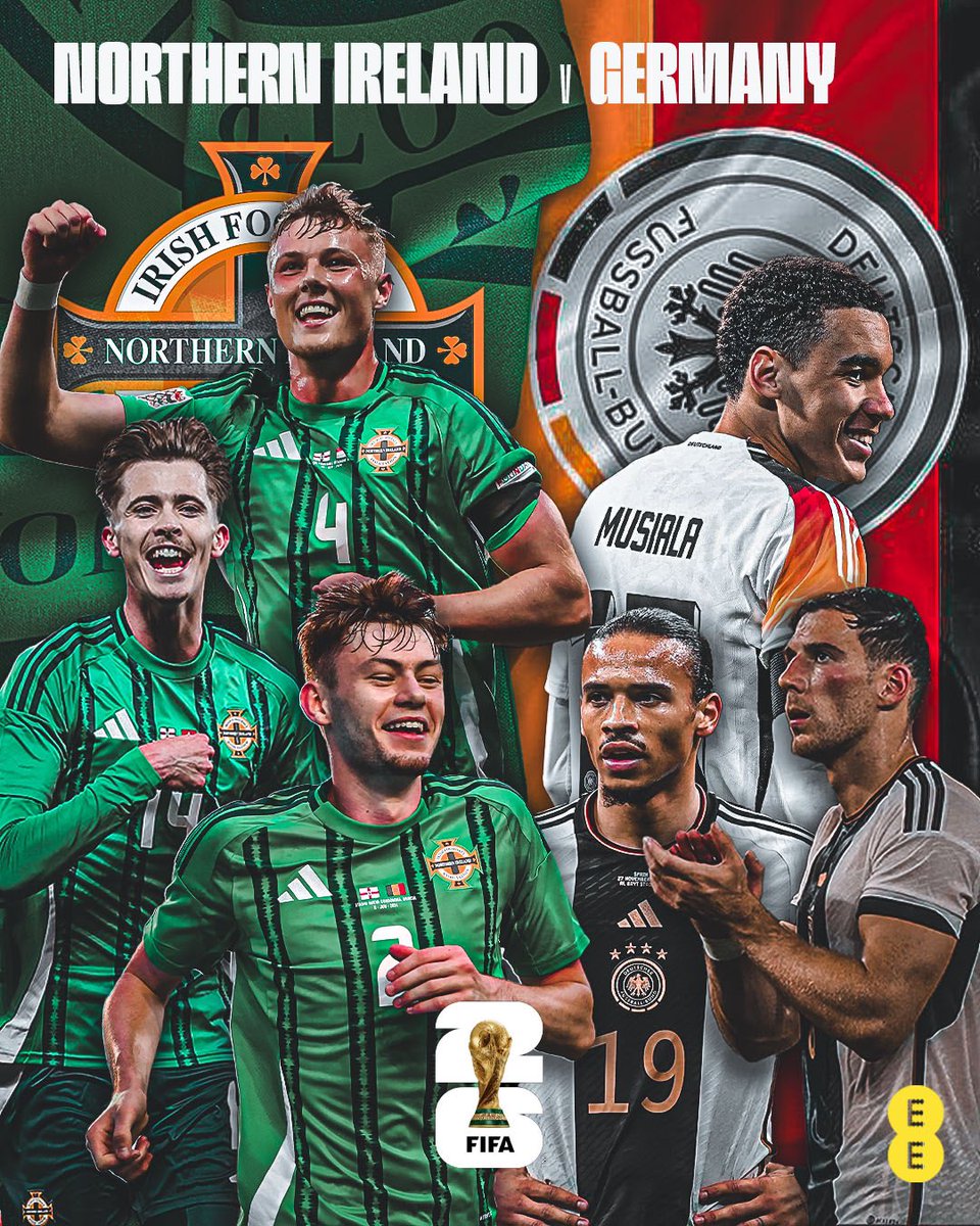 NorthernIreland's tweet image. Willkommen, @DFB_Team 🇩🇪👋 #GAWA