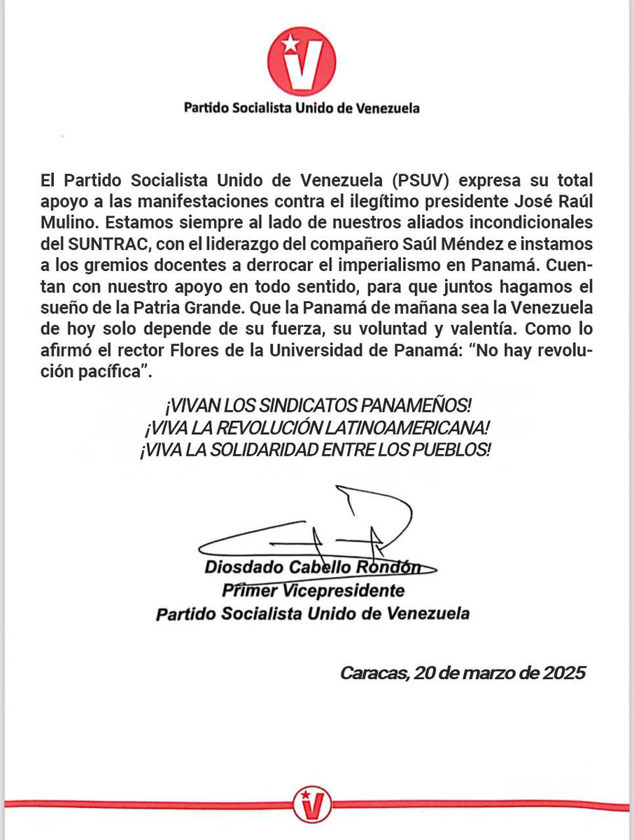 Carta entre comunistas