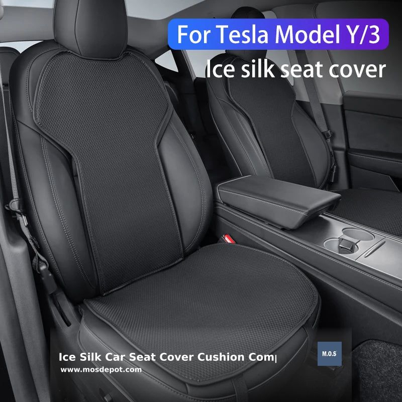 MarsOutletStore's tweet photo. Revamp your Tesla interior with our Ice Silk Car Seat Cover Cushion! Enjoy all-season comfort, protection from spills, and a sleek design, perfectly tailored for Model 3 &amp; Y (2019-2025). At just $33.99, elevate your ride now: https://t.co/Prok9cezN7 #CNDROP 🚗💕 https://t.co/UcKfs2vEJa