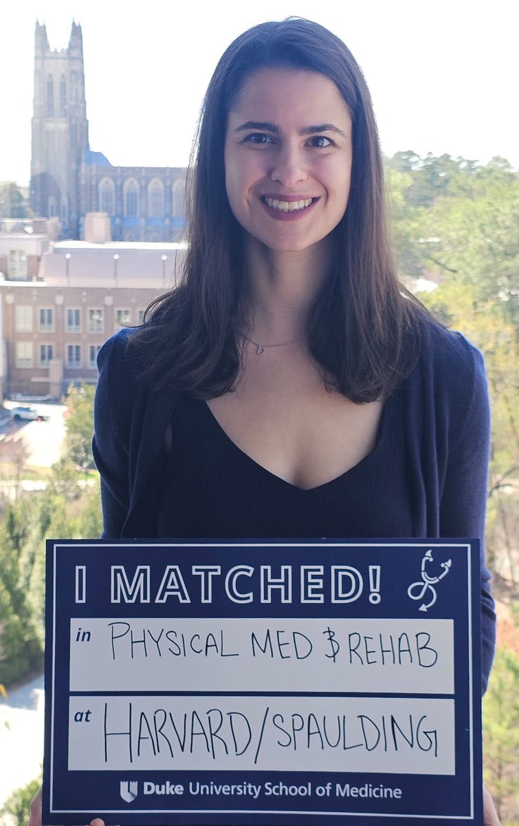 Can’t wait to move home to Boston and pursue residency training on the research track <a href="/SpauldingRehab/">Spaulding Rehab</a>! So thankful for everyone who supported me in making this dream happen. 

<a href="/RepresentRehab/">RepresentationinRehab</a> <a href="/MSDCINational/">Medical Students with Disability & Chronic Illness</a> #docswithdisabilities #msdcimatches