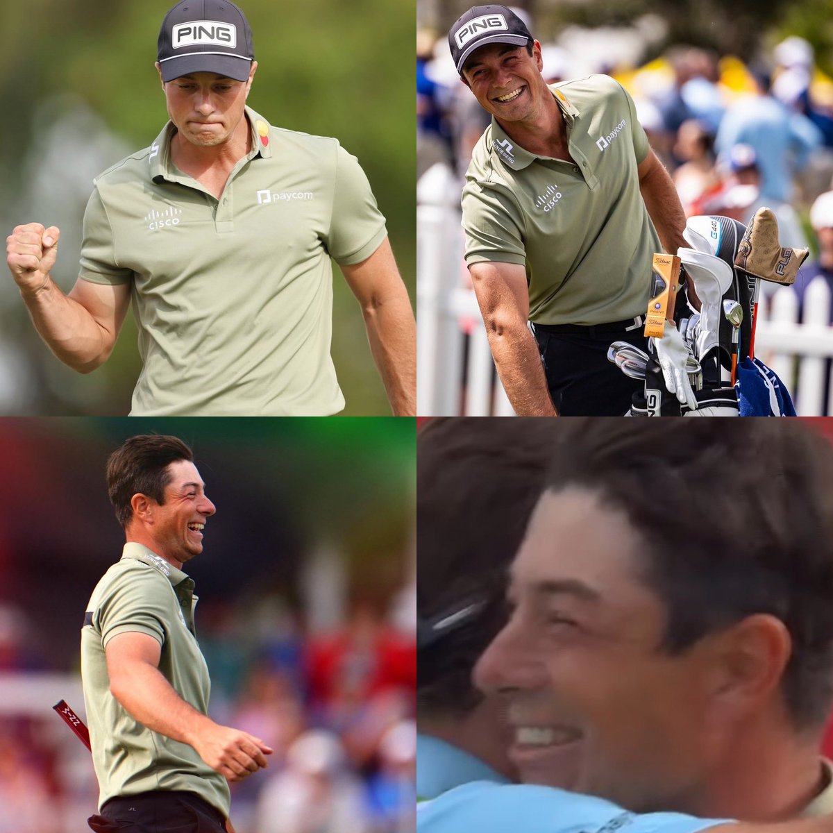 CaboCollegiate's tweet photo. Congratulations to the 2025 @ValsparChamp #ViktorHovland #PGATour #VIKTORY @OSUCowboyGolf alum & our #cabogolffamily https://t.co/FeT80tQGZY
