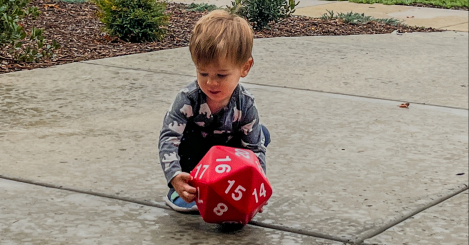 Sometimes you just need a bigger dice, and we've got you covered! 
This large foam dice is 7-inches of solid foam and its a blast to roll (and throw at your party)
(and we mean at a party, not your party members, its 7in tall)
#dnd #dice #dicegoblin 
foamdice.com