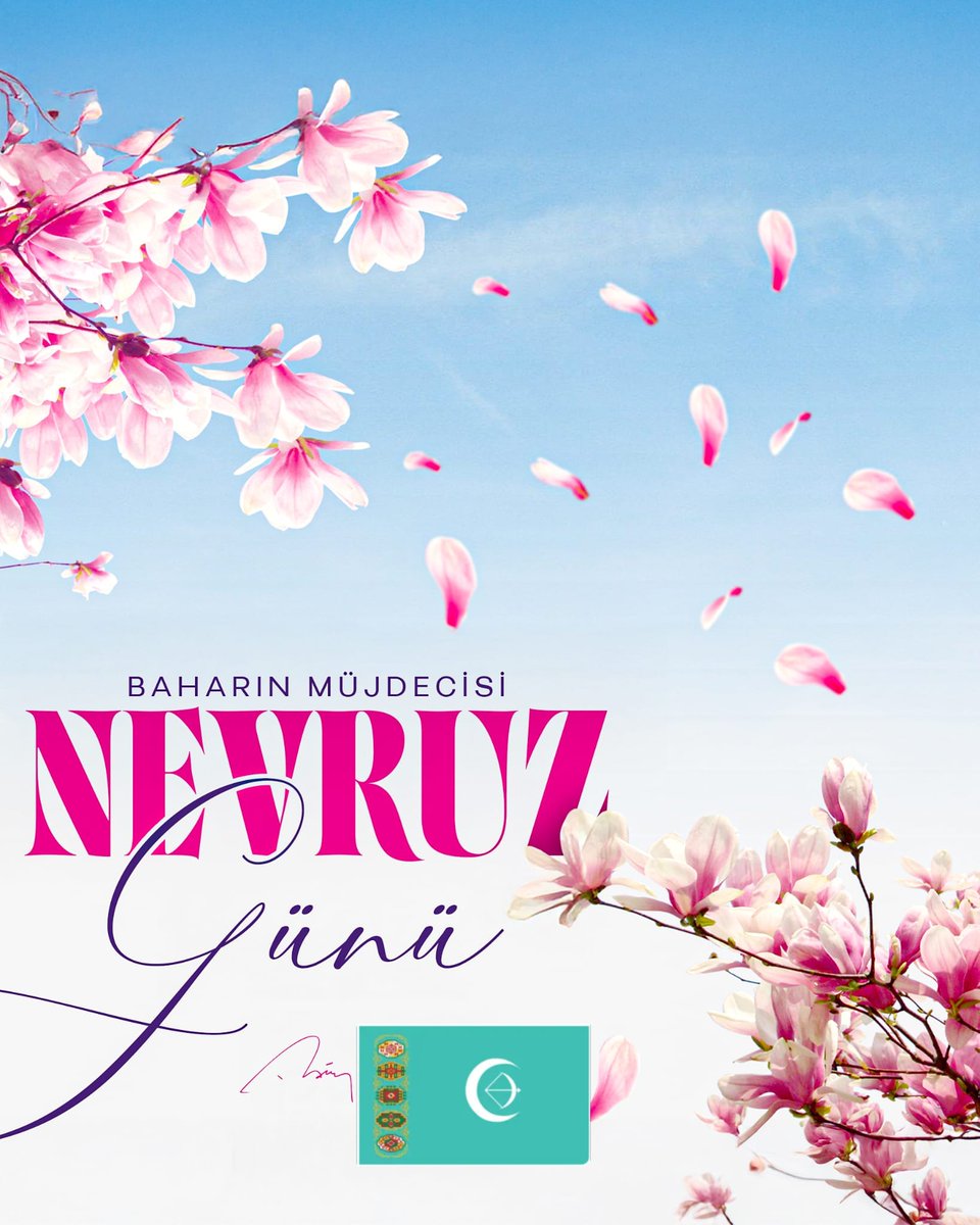 Gönül ve kültür coğrafyamızdaki tüm soydaşlarımızın, kardeşlerimizin ve komşularımızın 21 Mart Nevruz Bayramı’nı tebrik ediyoruz.

Dünya Türkmenleri Birlik Vakfı