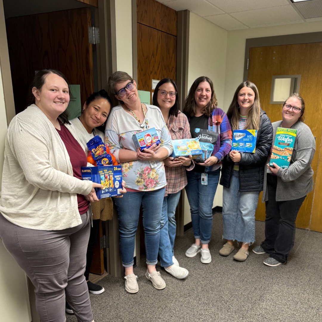 COMPASSnebraska's tweet image. This week, we had the incredible opportunity to visit several of our NE DHHS offices, showering our amazing CFSS with a tons of goodies! 🎉 Their relentless dedication to serving children and families deserves all the appreciation we can give! #SocialWorkMonth