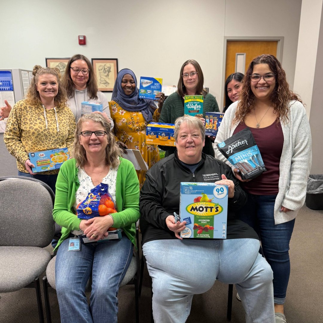 COMPASSnebraska's tweet image. This week, we had the incredible opportunity to visit several of our NE DHHS offices, showering our amazing CFSS with a tons of goodies! 🎉 Their relentless dedication to serving children and families deserves all the appreciation we can give! #SocialWorkMonth