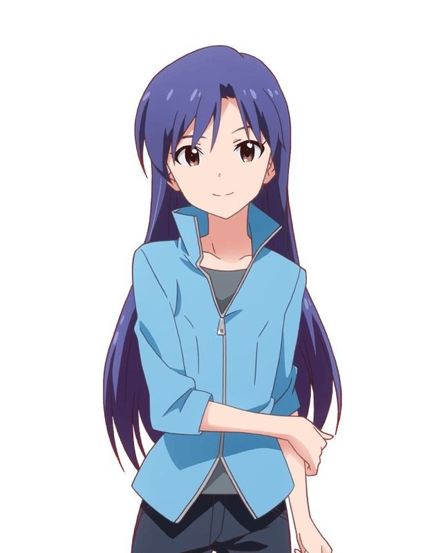 如月千早 「#自分がすきになりやすいキャラ属性を3つ黒髪ロング(含む青)根本的にはポンコツ故」|Kaz Tsuruokaのイラスト