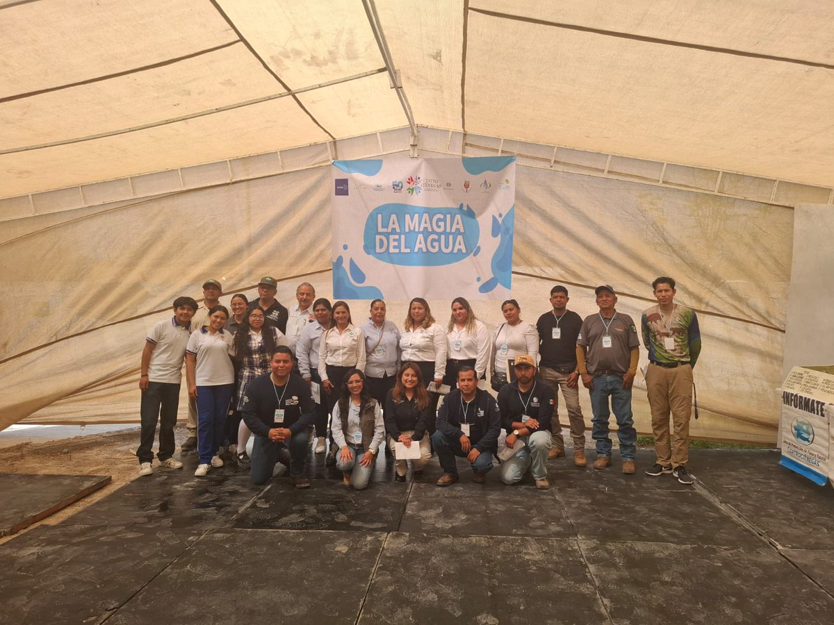 CONANP_mx's tweet photo. Participamos en el evento "La Magia del Agua" con dos conferencias para dar a conocer el estado actual de los #Humedales del APFF #Cuatrociénegas, la problemática que enfrentan y las acciones que se realizan en colaboración con actores clave para lograr su recuperación. 🌿🌊🏜️ https://t.co/GhPUO503rx