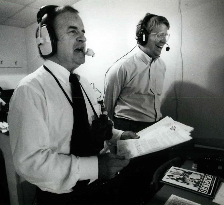 MFollowill's tweet photo. It is with great sadness to hear the news of Bill Mercer's passing. Quite simply...none of us who came through the University of North Texas in the 80s and 90s with aspirations of a career in sports media, particularly play-by-play, would be wherever we are now without his teaching, mentoring, and support. 

Many who read this know of his iconic work as a wrestling announcer for WCCW  but Bill was a longtime teacher and broadcaster at North Texas. He was the radio voice of the Dallas Cowboys for a few seasons including notable games like "The Ice Bowl" and Super Bowl VI. He was the original radio voice of the Texas Rangers...as well a reporter for KRLD during the JFK assassination. And I can't mention his full life of 99 years without noting his service in the US Navy seeing significant action in World War II.

RIP to a legend, mentor, and friend. 😢#GMG