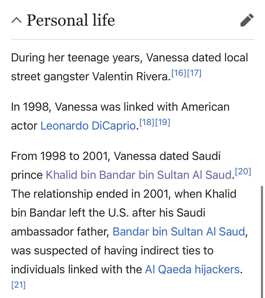 gonzalo__nunez's tweet image. Vanessa Trump might have the most insane “Personal life” section in all of Wikipedia