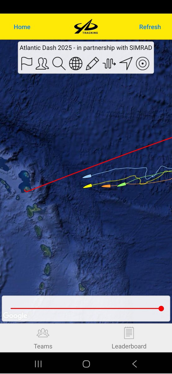 231 nautical miles to go... and we're practically sniffing Antigua! 

At this point, our bums are fused to the rowing seats, our arms have become noodles, and our socks? Long gone—rowed clean off.  

We’re on the home stretch now, giving it everything we’ve got to reach that