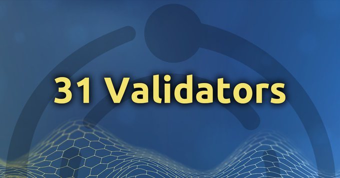 GHOST TestNet 3.1 now has 31 Validators who participate in the block finalization mechanism! 👻🚀

Any Full Node operator can become a GHOST Validator

Learn more 👇
🔗 validator.ghostchain.io