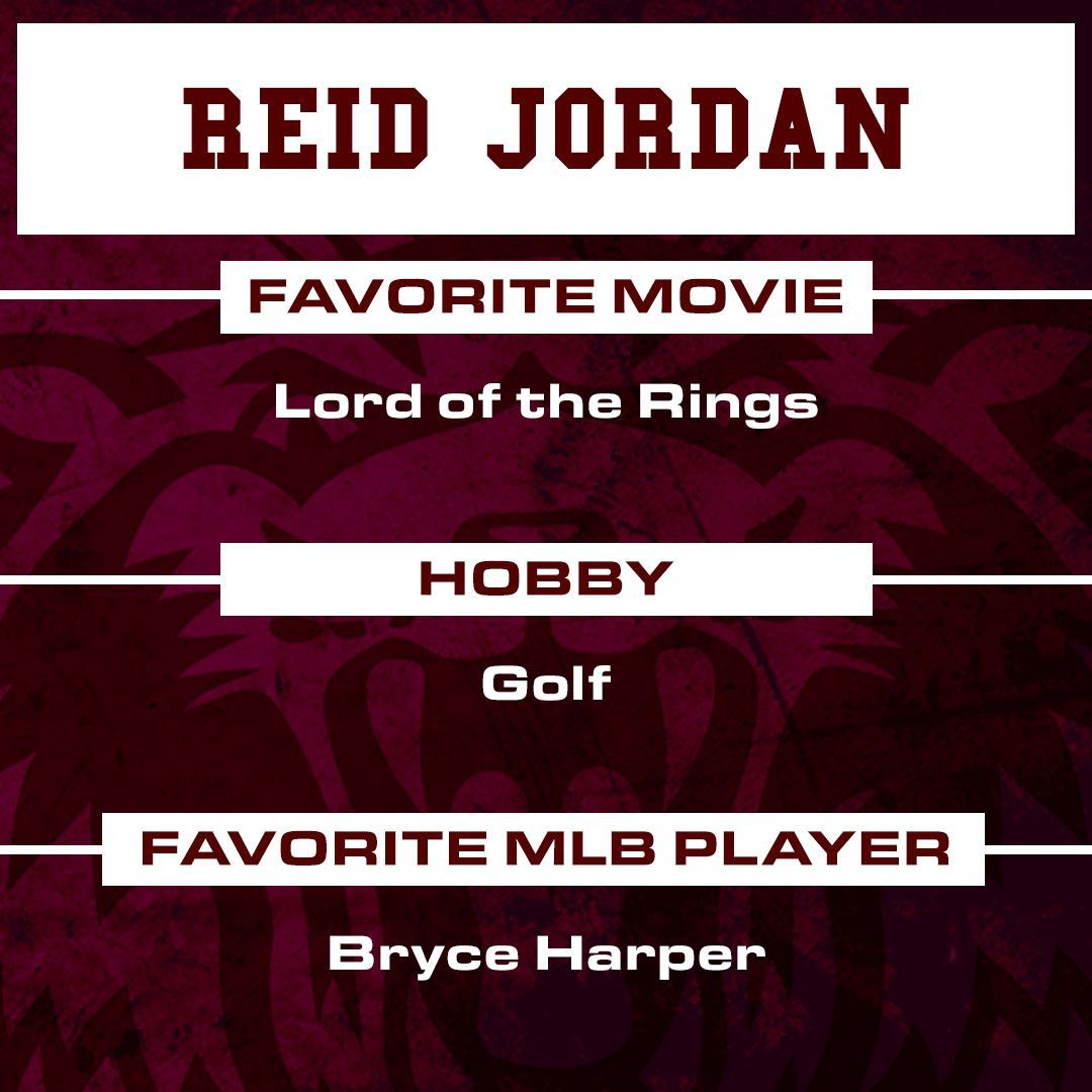 🌟 Senior Spotlight: Reid Jordan 🌟

🍚 Pre-Game Meal: Yus Asian Diner 
🎥 Movie: Lord of the Rings
⚾ Favorite MLB Player: Bryce Harper

From growth to triumphs, four years have been nothing short of amazing.
<a href="/ReidJordan2025/">ReidJordan2025</a>  #SeniorSpotlight #Classof2025