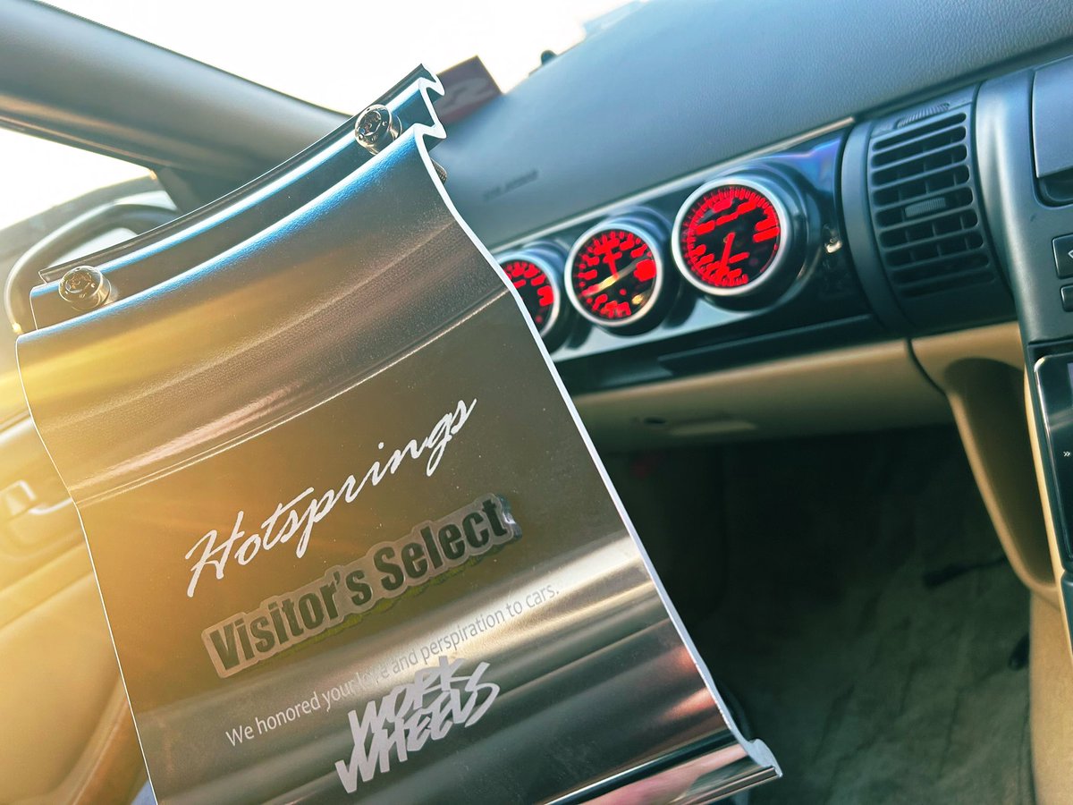 ステージアに携わってくれた人
ステージアを評価してくれた人
そしてHot Springsにありがとう！

visitor's selectはうれしすぎる！

#hotsprings 
#ホットスプリングス
#hotspringsで会いました