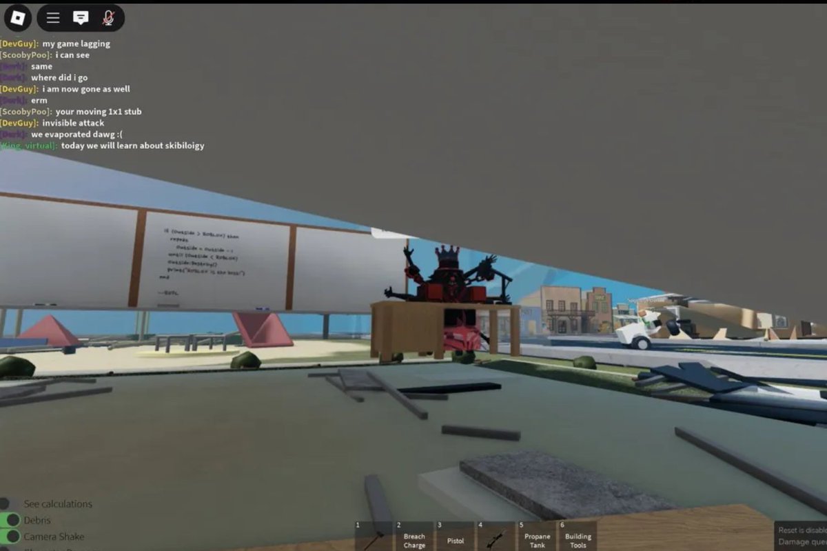 kingvirtual1's tweet image. roblox sillies!