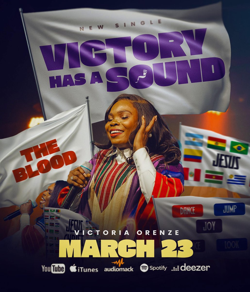 #VictoryHasASound #TheBloodSpeaks #JesusReigns #KingdomSound #GospelArmy #Testify #March23Release
