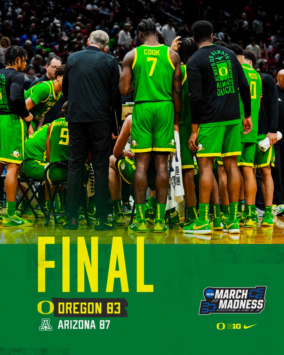 Thankful for the support all season, Duck fans. 

<a href="/MarchMadnessMBB/">NCAA March Madness</a> x #GoDucks