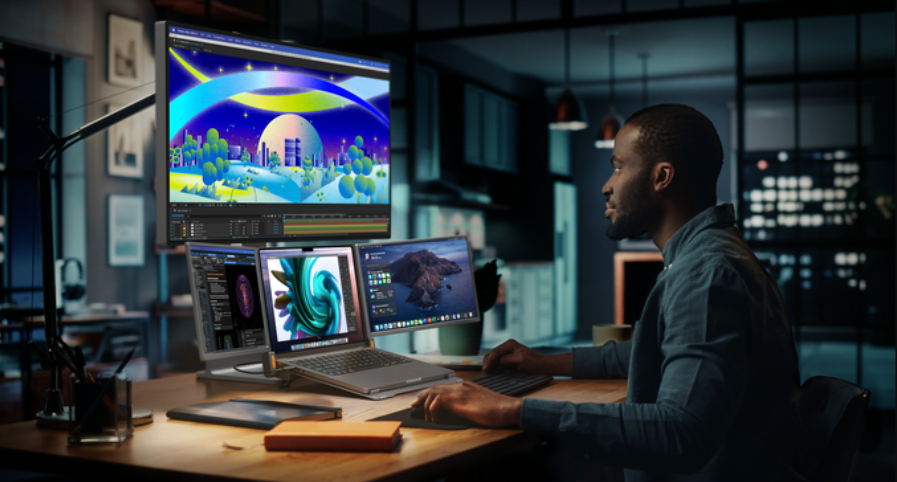 Aceele｜世界初の4K対応・4画面マルチディスプレイ
rakunew.com/items/88708