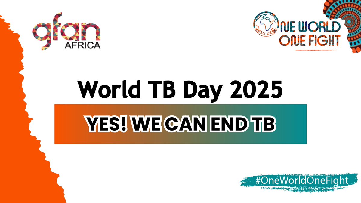 WACIHealth's tweet photo. TB is preventable &amp; curable. Yet, there were 400,000 TB-related deaths in Africa in 2023.

🦠 On #WorldTBDay2025, we call for urgent action: invest in TB services, strengthen community-led responses &amp; ensure access for all. ✊🏾

#OneWorldOneFight #YesWeCanEndTB https://t.co/Axpulnyijb