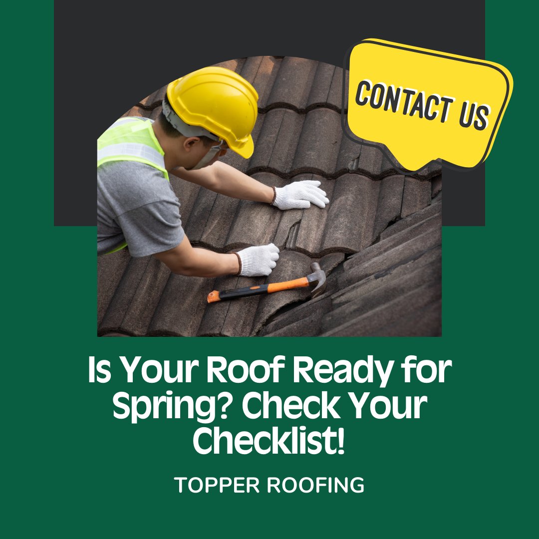 TopperConstruc's tweet image. Spring is all fun &amp;amp; flowers… until your roof starts leaking!

Show your roof some love NOW or risk a soggy surprise later! When’s the last time you checked? 👀

#SpringRoofTips #StayDry #TopperRoofing