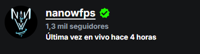 nanowfps's tweet photo. Si supieran lo dificil que me fue llegar hasta acá, errando en tantas cosas y fallando en otras.
cada día es un aprendizaje, cada instancia de todo este recorrido fue para nutrirme de experiencias.
Es un tilde de mierda, no cambia en nada lo que soy, pero me pone contento saber que soy alguien que persevera y consigue lo que se propone. Arranqué en twitch, dedicandome solo a streamear, Desde que arrancó este 2025 decidí ponerme a crear contenido a tiempo completo, contraté un editor que es @Emyruuu , arme un equipito de laburo, y nos pusimos a pleno con todo.
Vamos 3 meses nada más, no soy nada en terminos de reconocimiento global, pero estoy muy orgulloso de cada paso que le meto y todo el esfuerzo que hay detrás.
Muchas personas no me conocen, y algunas sí, pero me encantaría que pudiesen ver esas intenciones genuínas de hacer el bien para los demás, y dejar una huella.
No se que va a pasar de acá a un año, pero estamos creciendo muchísimo, lo unico que sé es que me voy a seguir esforzando para crecer hasta que me siga haciendo feliz enseñarles, hacerlos reir, y compartir tiempo con ustedes. Muchas gracias a cada personita que me apoya día trás día, que me banca con un like, un rt. una sub, un mensajito, sepan que son parte de esto y son un gran motor, sin ustedes no sería nada.
Se vienen cosas, tengo pensado hacer un torneo 5v5 mucho más grande, aspiro a tener 500-1000 USD Premio en metalico, ojalá conseguirlo, y sino lo que se pueda.
Tenemos que seguir trabajando, de a poco.
Twitch☑️
Kick ✅
Gracias a todos, exitos para todos y ojalá cumplan todo lo que se propongan de a poco, y sin molestar a nadie.