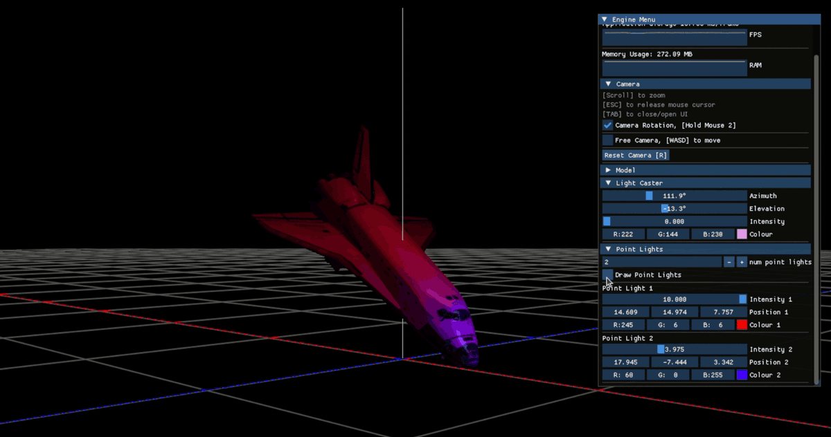 devPR0G's tweet photo. With our Axis Render engine project complete, we are good to move onto other projects. All features can be seen in this video. It's pretty complete and was a good first step towards a full game engine project. Many more bigger and exciting projects coming

https://t.co/vqX2yXtT2W https://t.co/Gq0srVNcTc