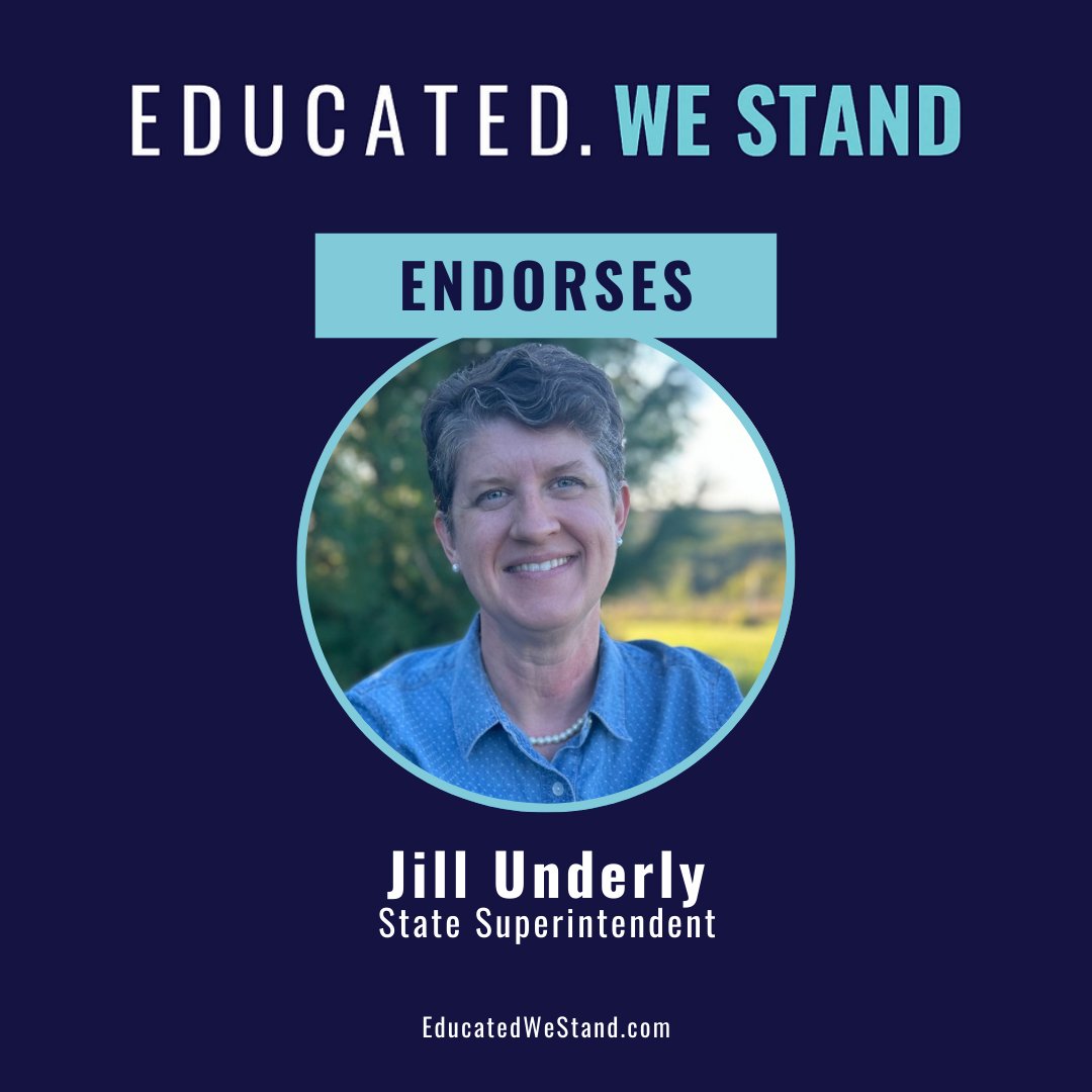 educatedwestand's tweet photo. Dr. Underly became a teacher wanting to make the world a better place. Her love of WI &amp; a passion to help every child in the state discover their dreams &amp; build their best life, is what motivates her to make WI the best state for public education &amp; to raise a family.
#Wisconsin https://t.co/uwTgkPoeil