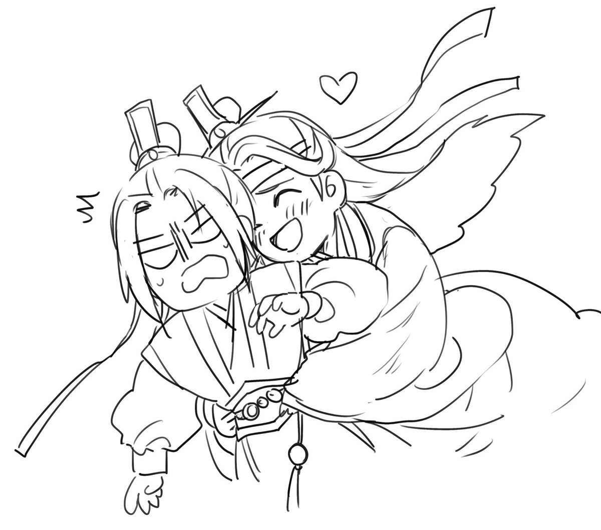 Lan Xichen: "Wanyin~"
Jiang Cheng: "Sect Leader Lan, please behave yourself..."
Jiang Cheng: "Wait—Lan Xichen, did you drink again?!"
#mdzs #xicheng #魔道祖師 #曦澄