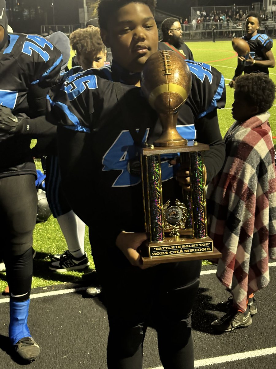 Rocky Top champions🏈🥇shout out to the rest of the guys💪🏾