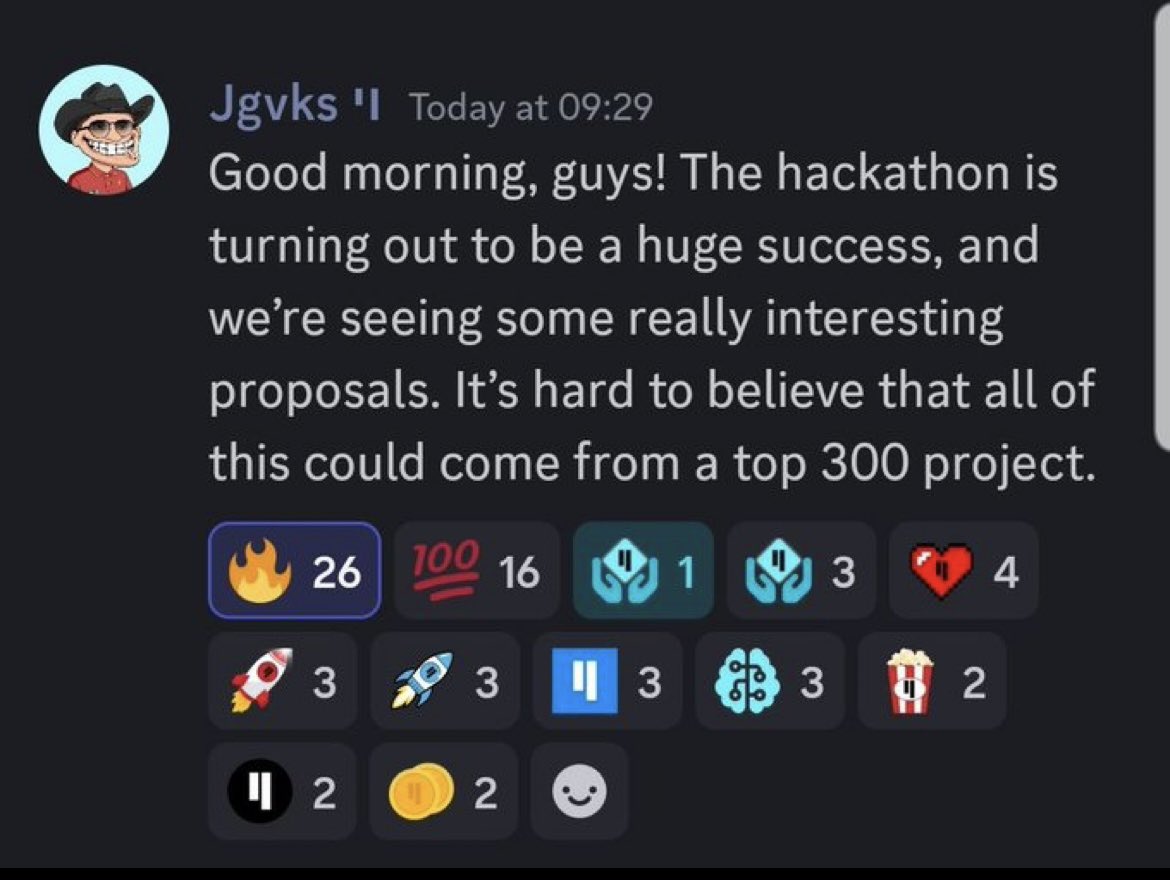 🤖The $QUBIC Hackathon is a Massive Success! 🔥

The innovation coming out of this event is next level! 🚀 We’re witnessing groundbreaking proposals that are redefining what’s possible in blockchain &amp; AI.

Crazy to think this is coming from a top 300 project… Imagine where