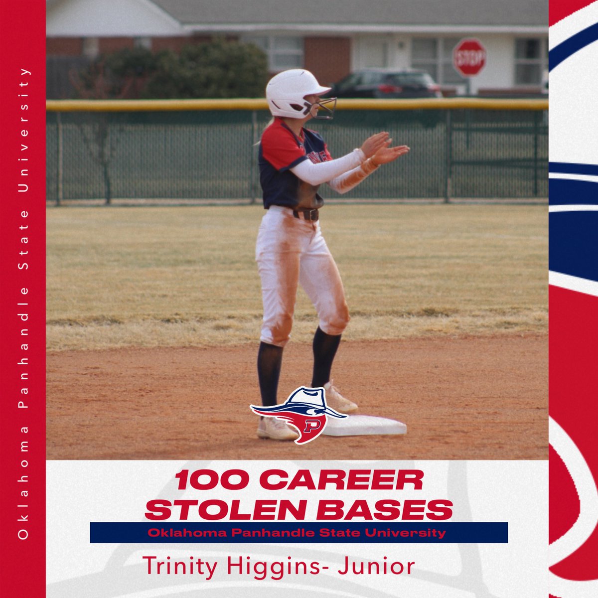 100 Stolen Bases🔥
Congratulations to Trinity Higgins on 100 Career Stolen Bases! #GoAggies 
<a href="/OPSUAthletics/">OPSU Aggie Athletics</a> <a href="/NAIASB_/">NAIA SB</a>