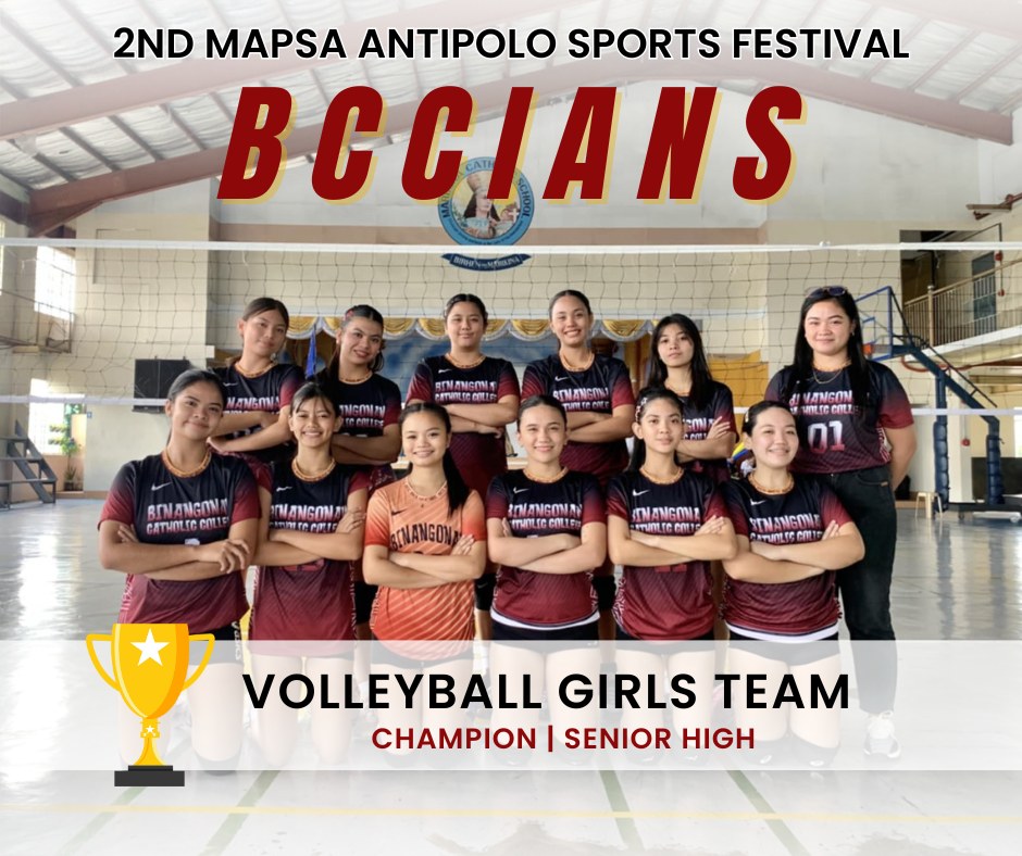 bcc1947official's tweet photo. 🏐🥇 𝗦𝗲𝗻𝗶𝗼𝗿 𝗛𝗶𝗴𝗵 𝗩𝗼𝗹𝗹𝗲𝘆𝗯𝗮𝗹𝗹 𝗚𝗶𝗿𝗹𝘀: 𝗖𝗵𝗮𝗺𝗽𝗶𝗼𝗻𝘀! 🎉🔥 Congratulations to our Senior High Volleyball Girls Team for emerging as Champions at the 𝟮𝗻𝗱 ���𝗔𝗣𝗦𝗔 𝗔𝗻𝘁𝗶𝗽𝗼𝗹𝗼 𝗦𝗽𝗼𝗿𝘁𝘀 𝗙𝗲𝘀𝘁𝗶𝘃𝗮𝗹.
#MAPSASportsFestival2025 https://t.co/W5IqdFl4xW