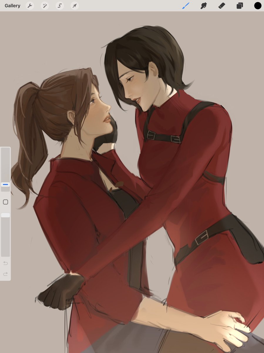 too lazy to finish… #claireada #clada #claireredfield #adawong