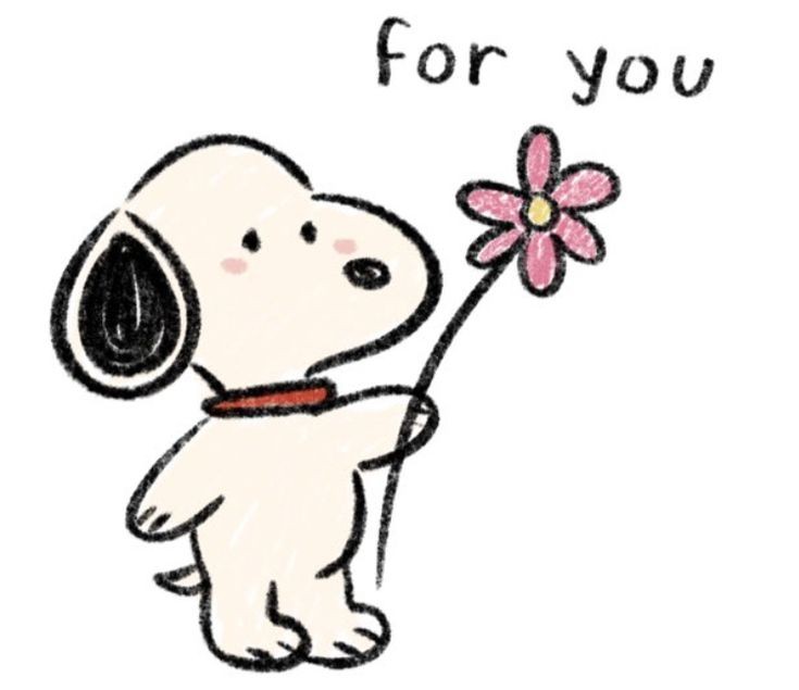 Snoopy 🌷💕