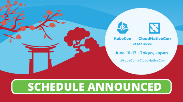 CloudNativeFdn's tweet image. ICYMI 👀 Schedule is LIVE for the first #KubeCon + #CloudNativeCon Japan, June 16-17 in Tokyo! Explore 2️⃣ days of sessions over 12 tracks including a #Maintainer Track. View the schedule: hubs.la/Q03c-4k-0. Register &amp;amp; save up to USD$200: hubs.la/Q03c-2Gj0.